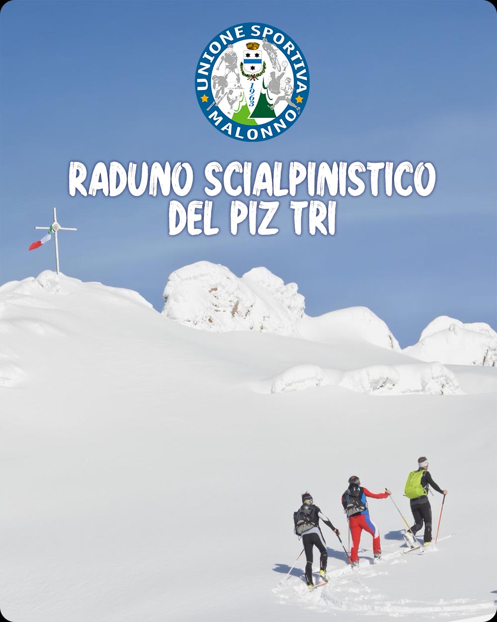 Raduno scialpinistico del Piz Tri